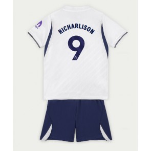 Tottenham Hotspur Richarlison #9 Hemmaställ Barn 2026-27 Kortärmad (+ Korta byxor)
